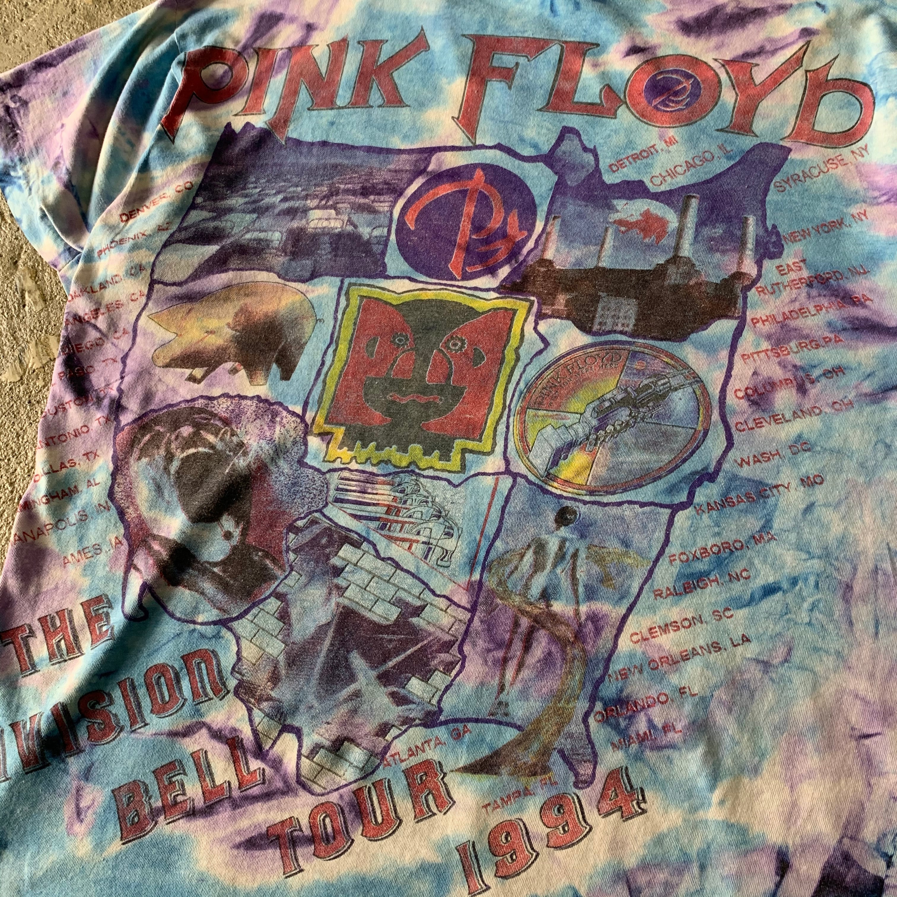 90s Pink FLOYD T-shirt | What'z up