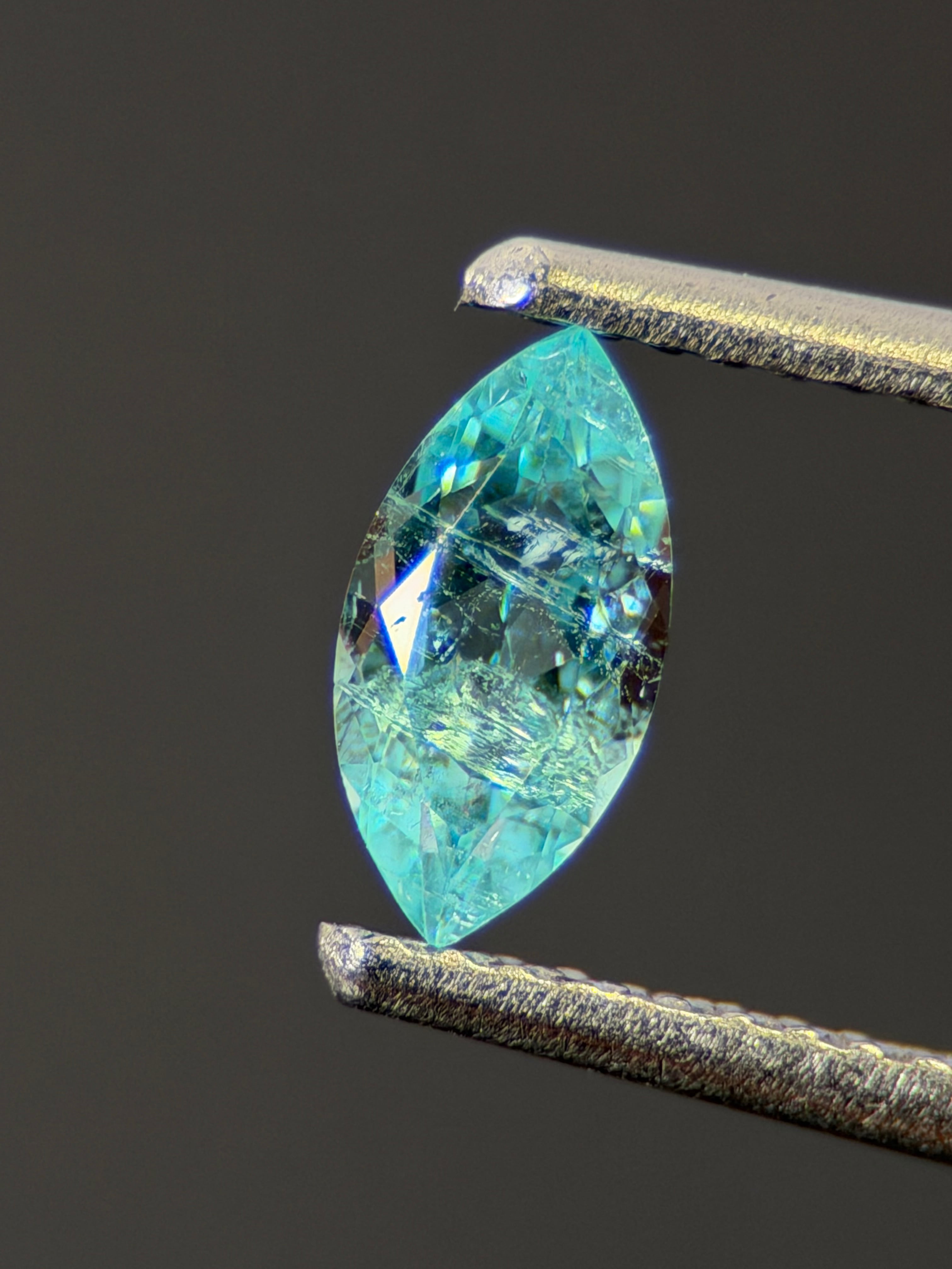 パライバトルマリン 4個で0.31ct トリリアント | パライバトルマリン
