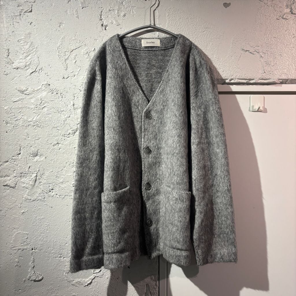 Ernie Palo アーニーパロ Mohair Terry Cardigan モヘアカーディガン