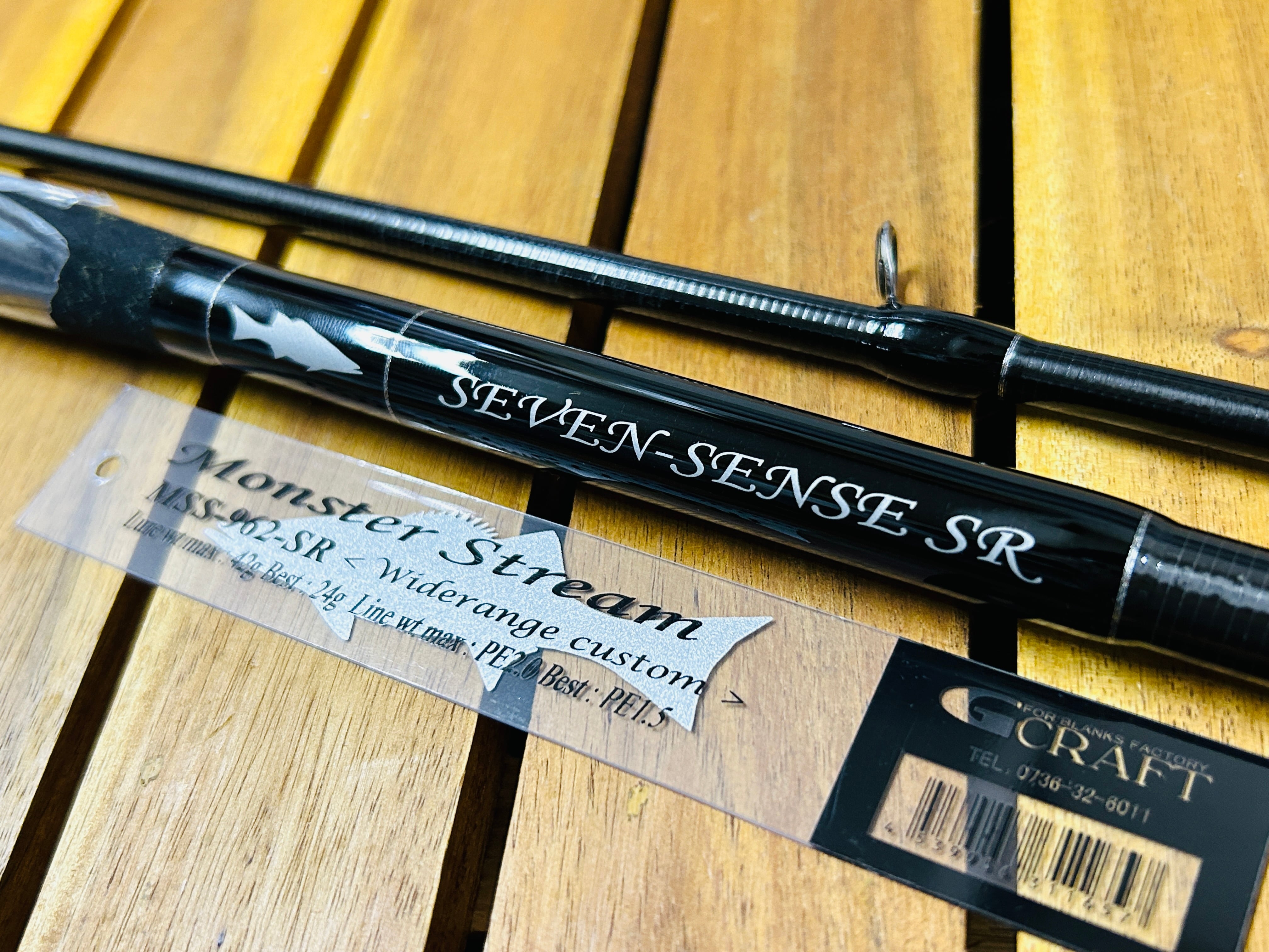 G-CRAFT SEVEN-SENSE SR Monster Stream MSS-962-SR | Fishing Tackle