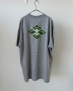 -Stussy- Vintage 90 XXL Print T-Shirt made in USA