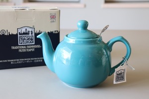 London Pottery（ロンドンポタリー）ティーポット 2カップ 600ml アクア