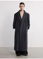 JCAESAR STUDIO WOOL ROPE COAT
