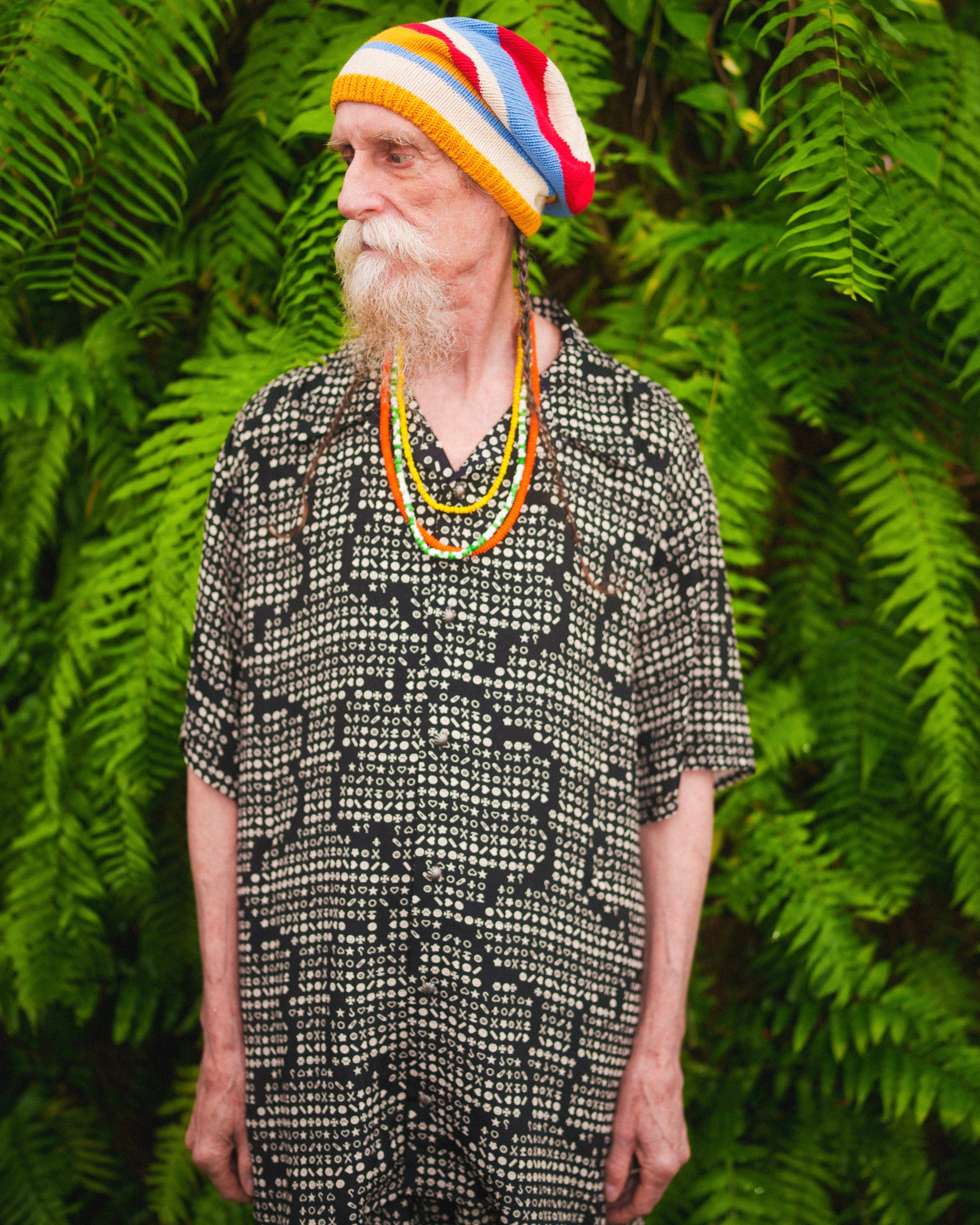 オリジナルアートリバーシブルシャツ|ブラック