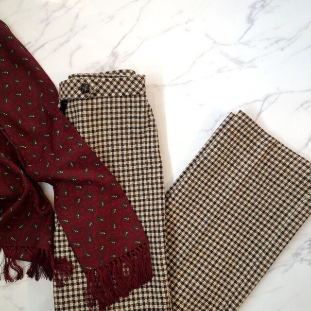 vintage opéra scarf