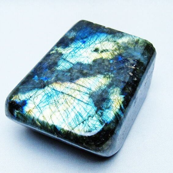 ラブラドライト 原石 一点物 181-4578