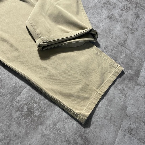 80-90s Ralph Lauren USA製 w36 ブラウンチノパンツ 詳細写真18