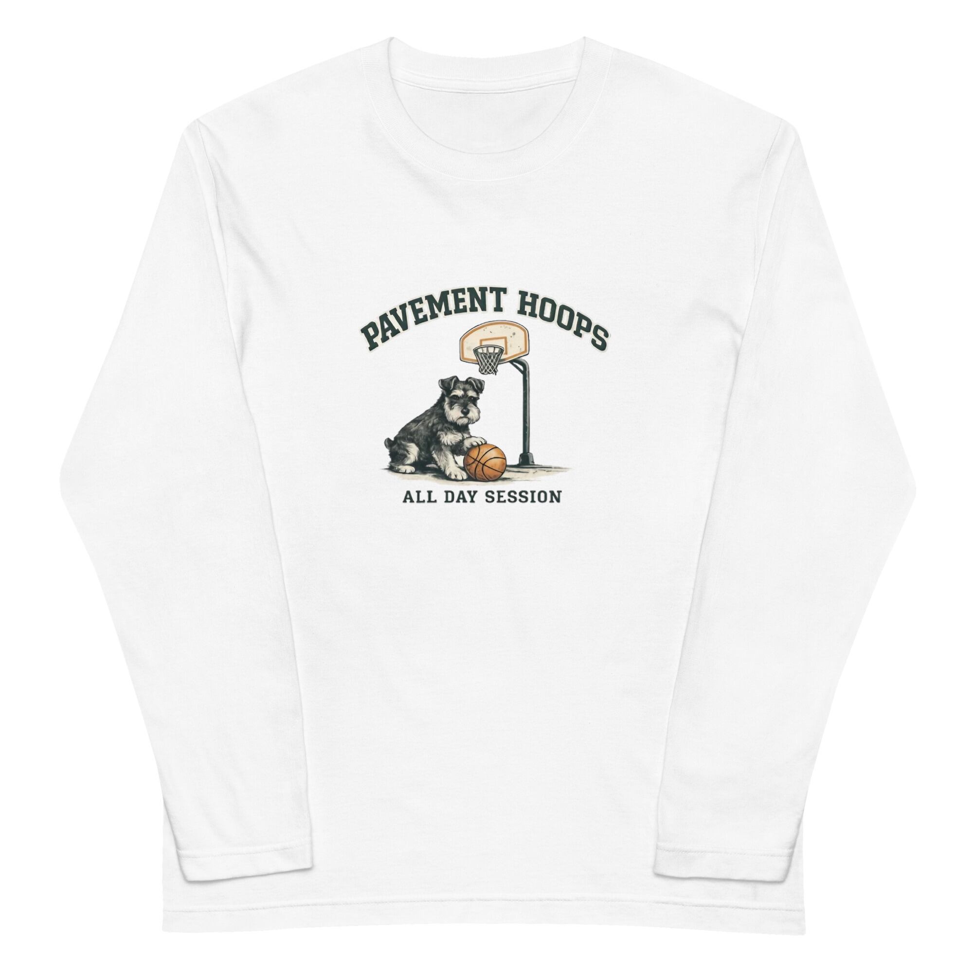 Pavement Hoops Long Sleeve Tee S0074