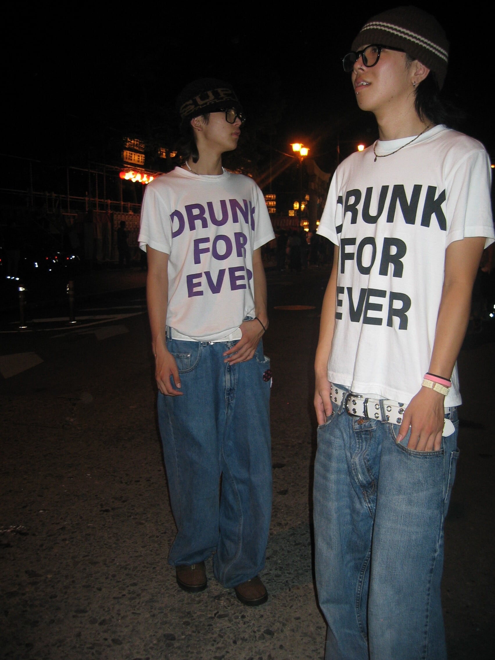 DRUNK FOR EVER T-shirt | holic