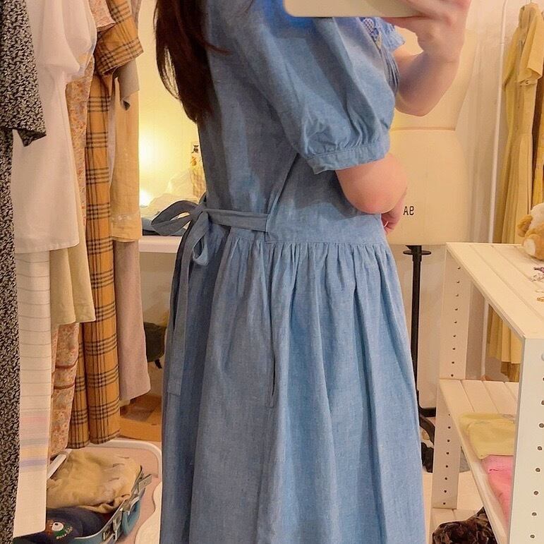 flower applique one-piece