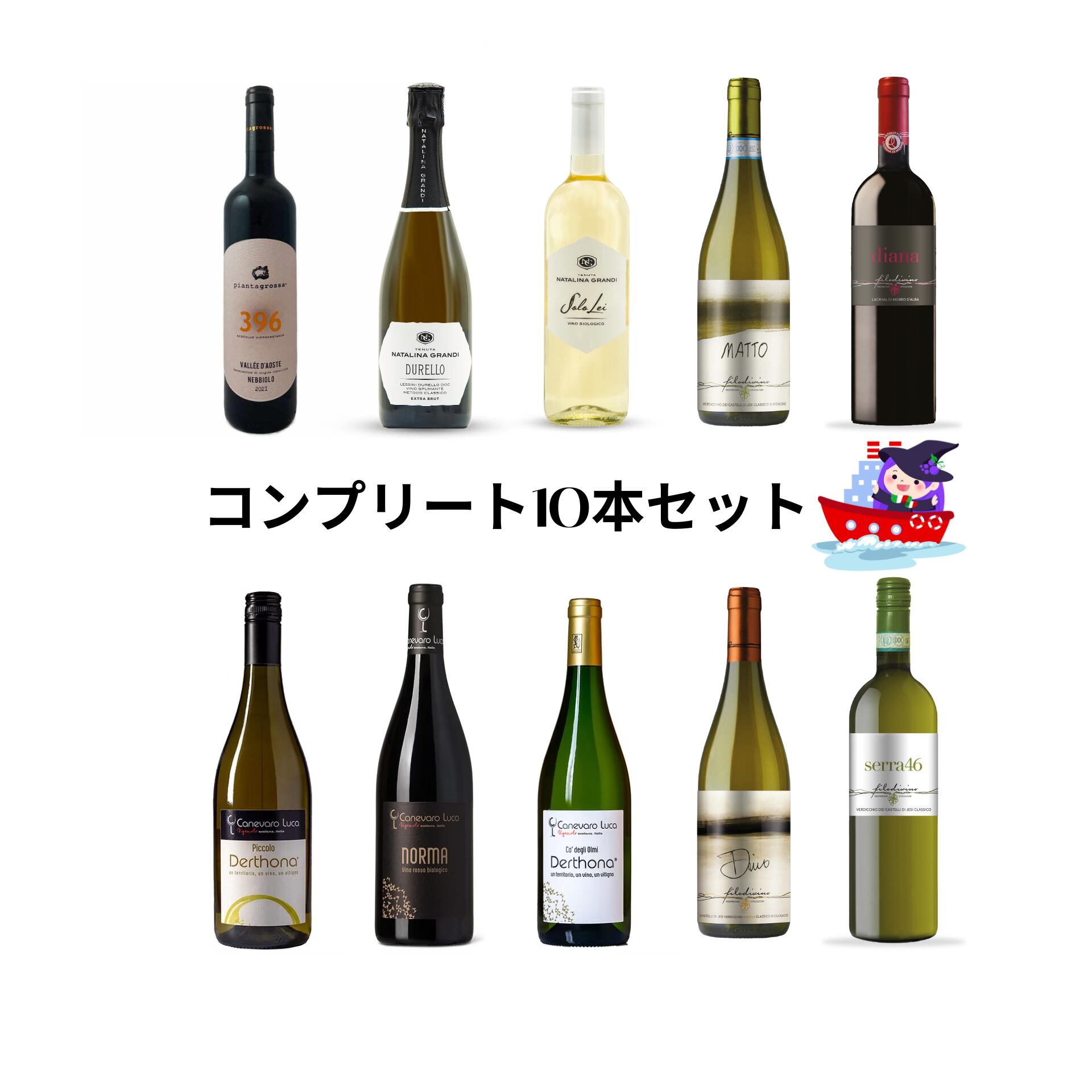 【自社輸入】10本コンプリートセット