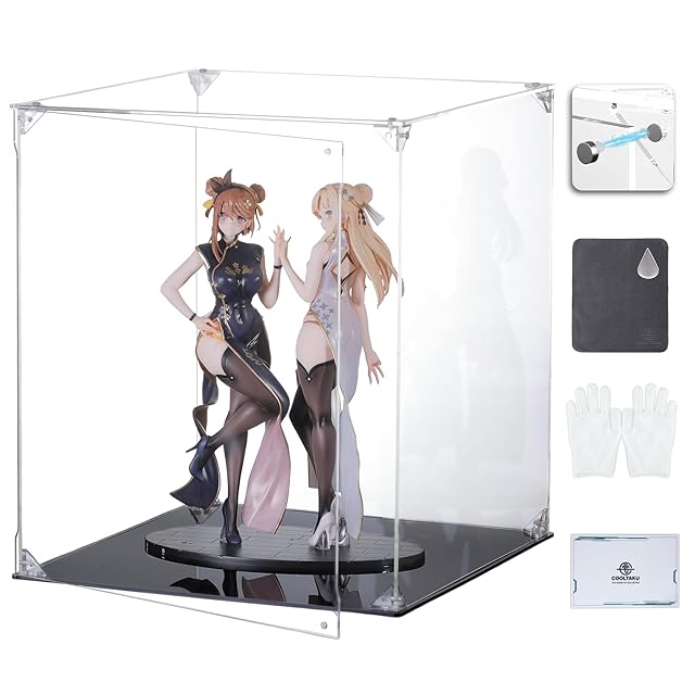COOLTAKU フィギュアケース UVカット アクリル マグネット式 磁石付き