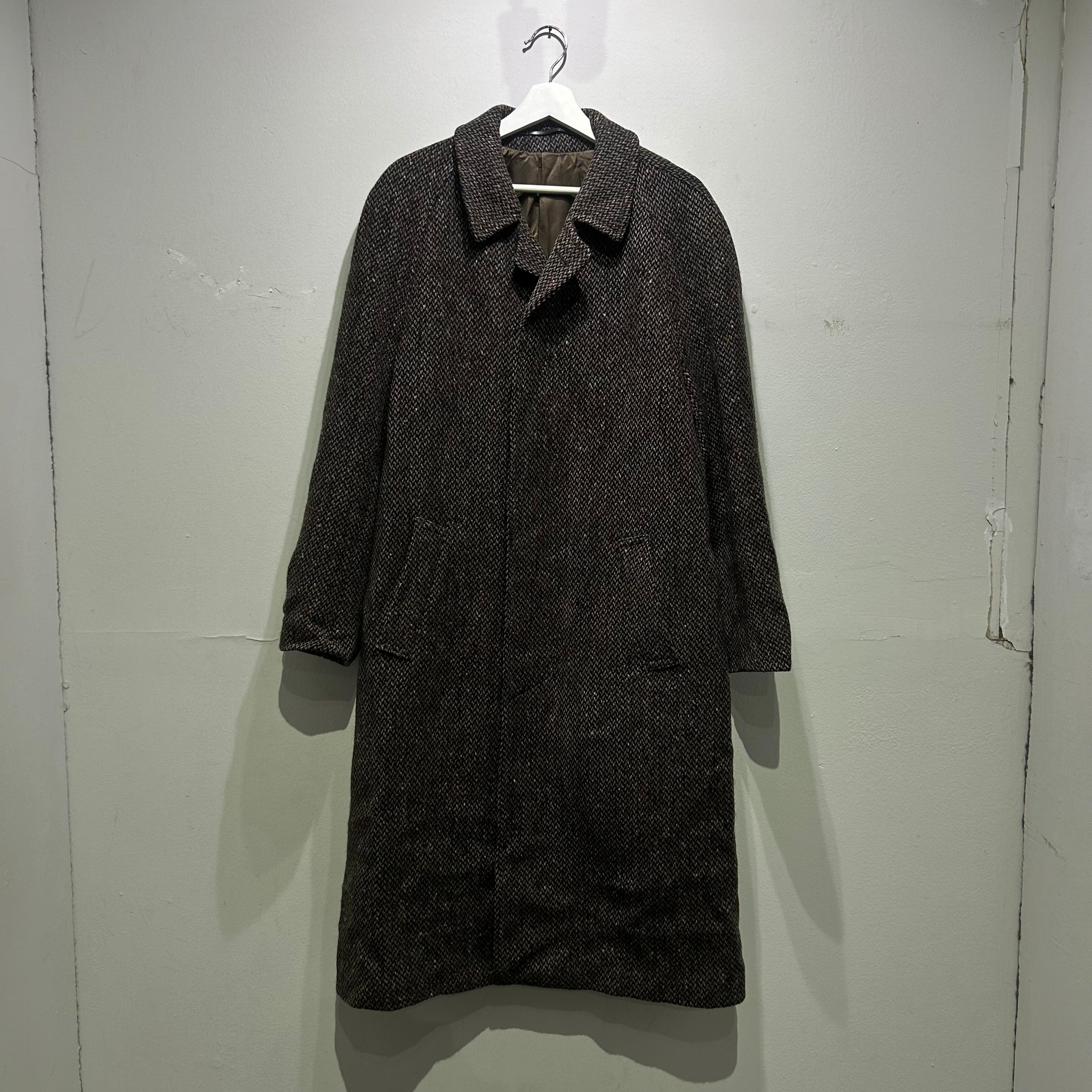 90s~ "CLUB ROOM" tweed soutien collar coat【仙台店】