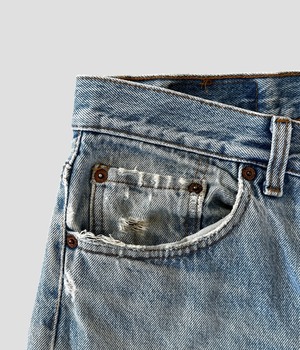 -Levis- Vintage 80-90s W34L30 501 Denim Pants made in USA