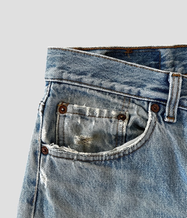 -Levis- Vintage 80-90s W34L30 501 Denim Pants made in USA