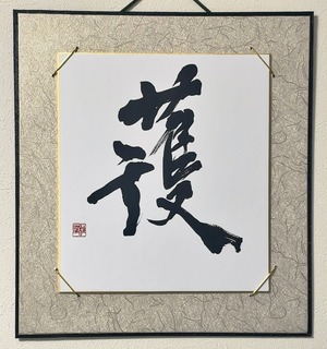 大色紙 「護」 Var.1