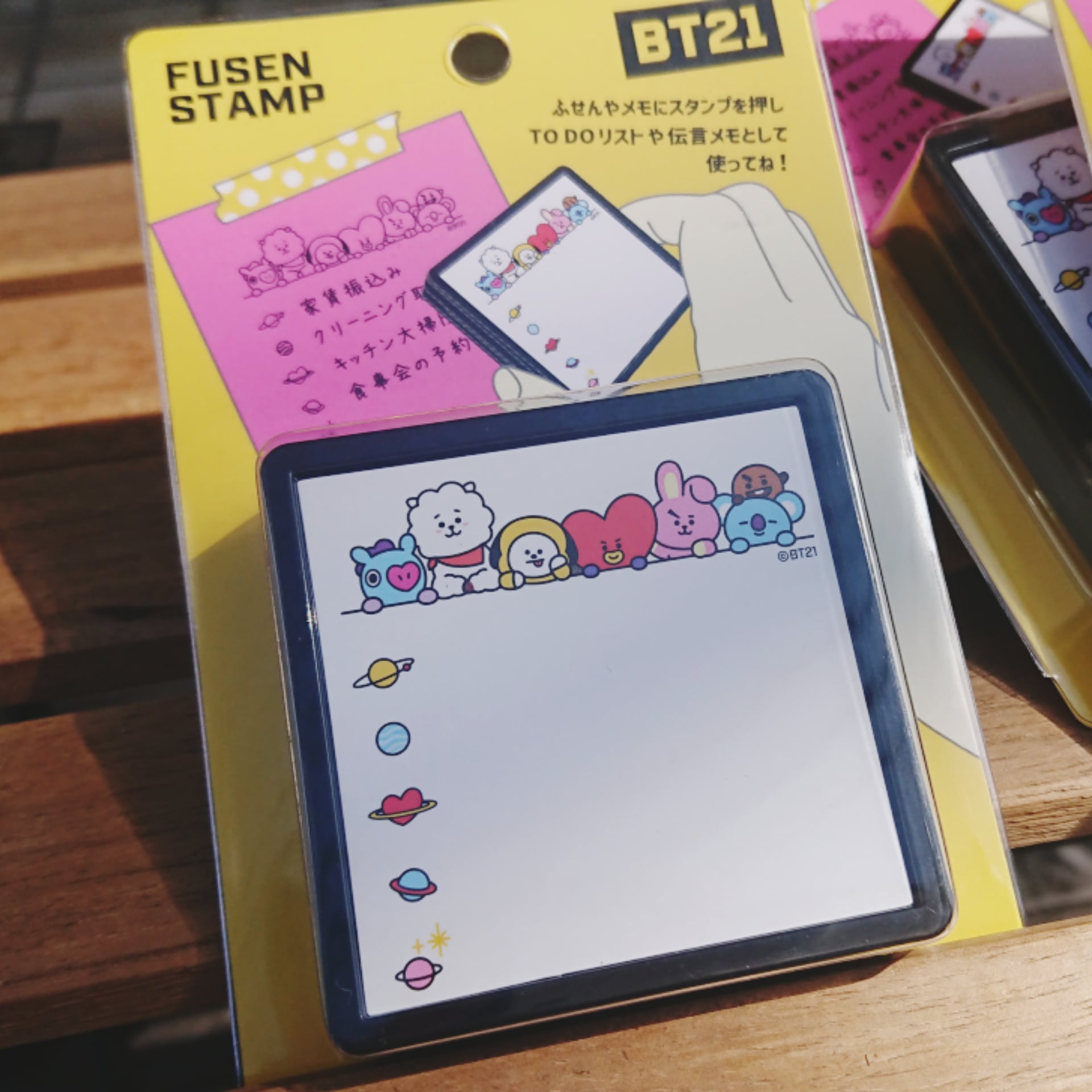 BT21】ふせんスタンプ | 雑貨屋 Lampo