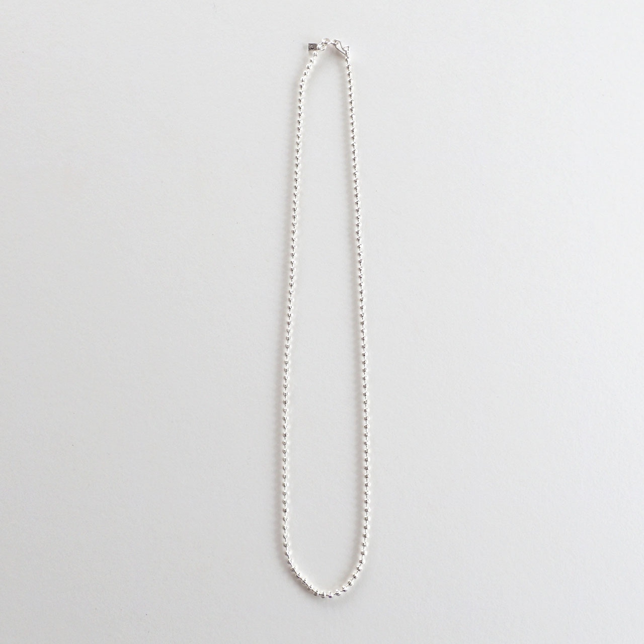 Facet Ball Chain Necklace(45cm)