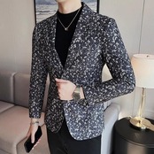 colorful suit jacket 00202
