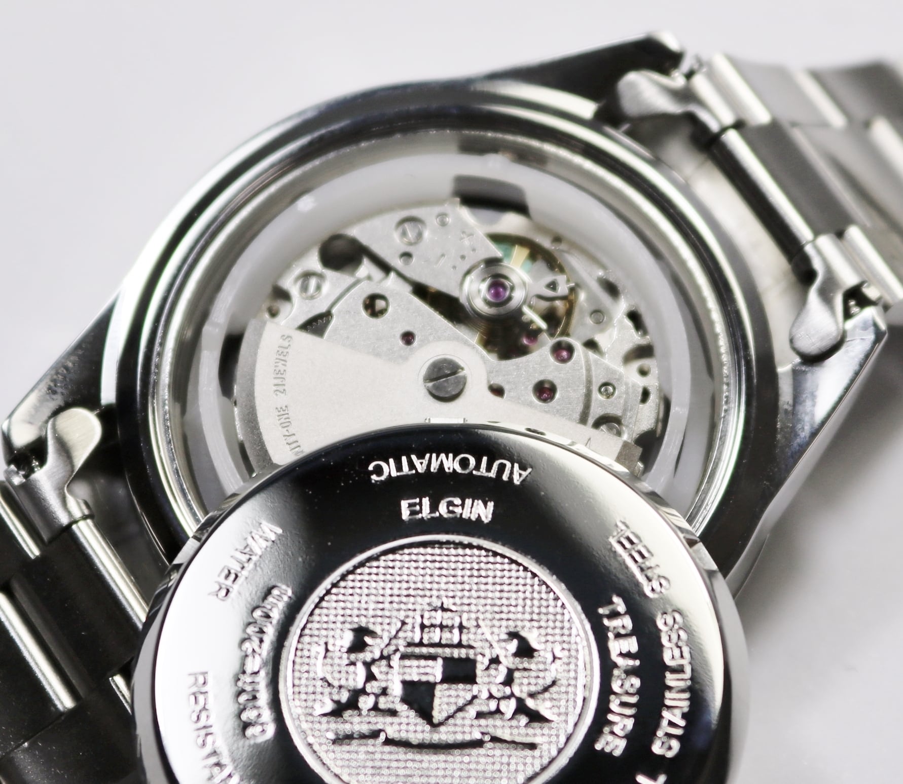 ELGIN オートマチックダイバーズ｜FK1405PG-B 自動巻き ローズゴールド