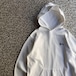 STUSSY / 90's usa製 logo hoodie 白タグ size M