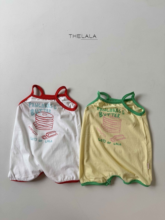 【取寄】thelala|pancake suit|パンケーキスーツ|XS-M|baby|26 summer 2nd