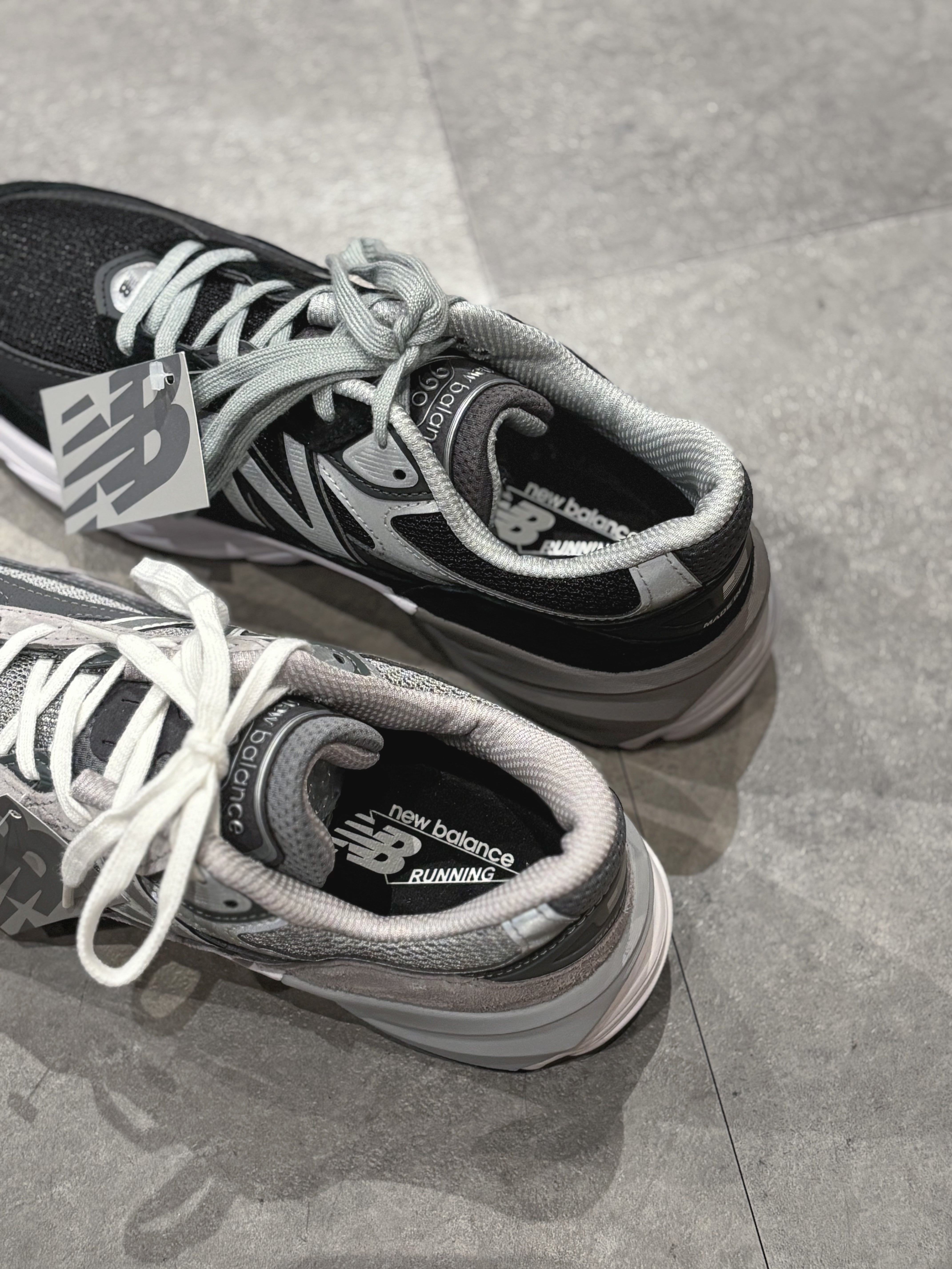 New Balance 990V6 Made in USA Grey Black (ニューバランス アメリカ