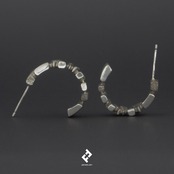 +piedras・イヤリング (silver)