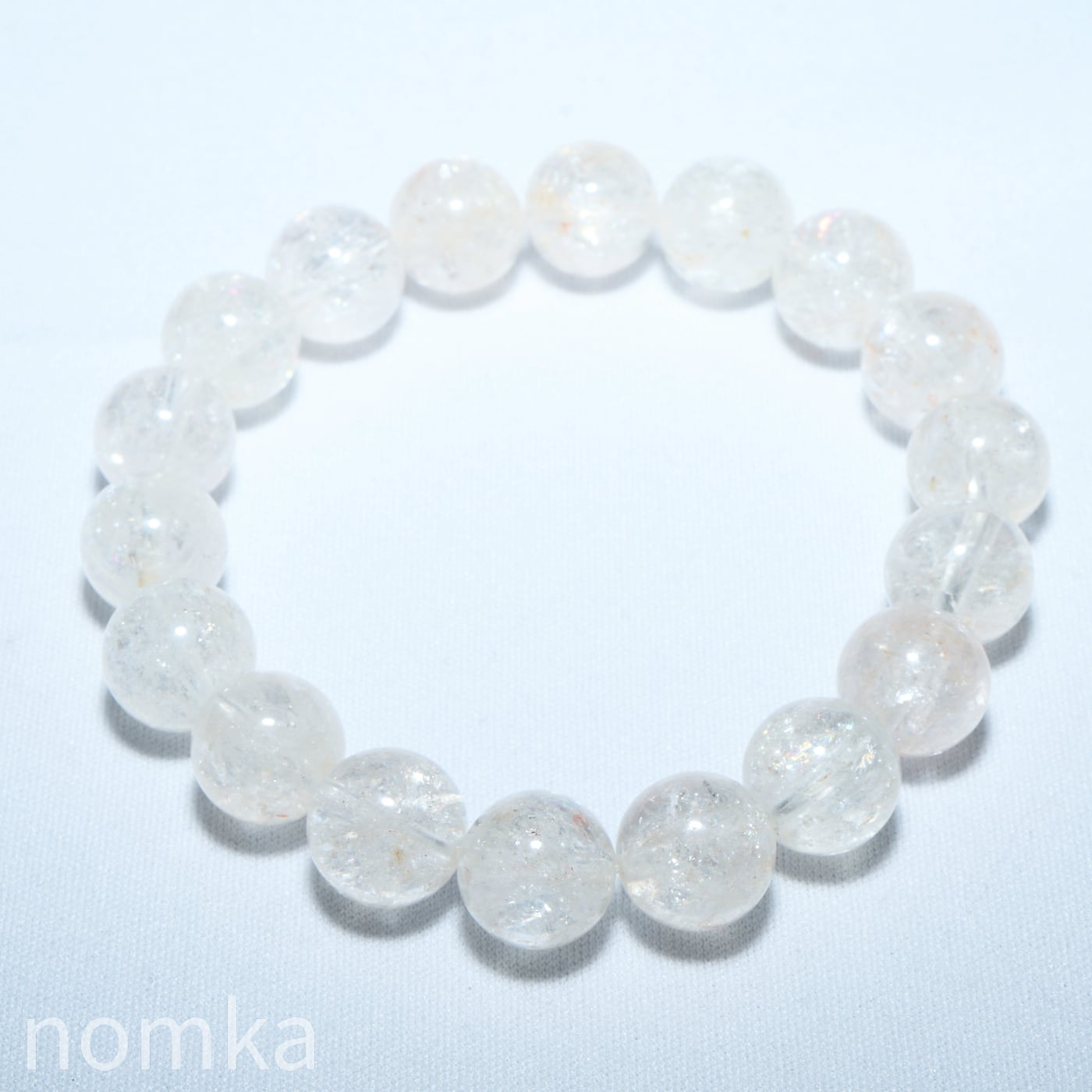 高品質】ヒマラヤマニカラン水晶(11.5mm/インド パールバティ渓谷