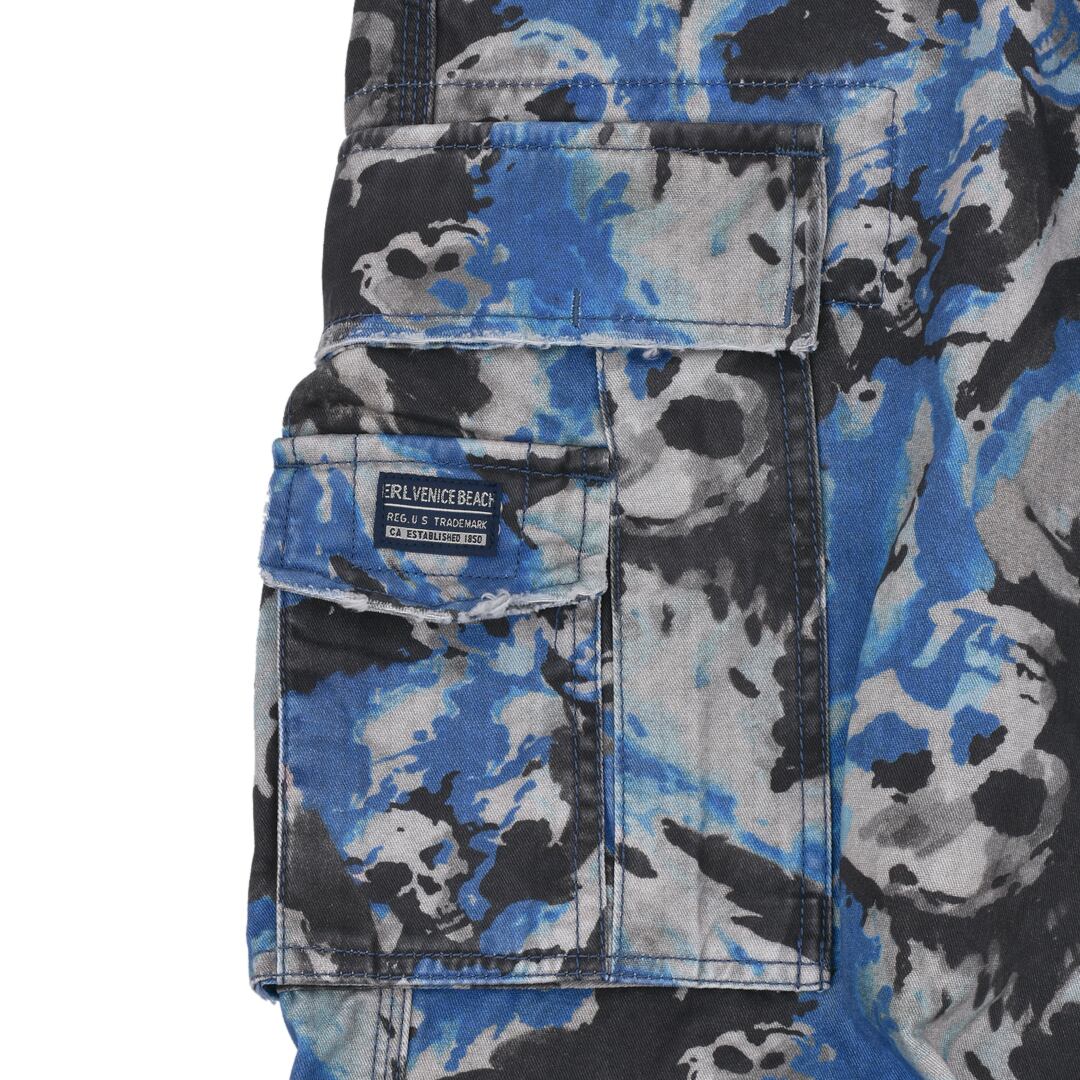 ERL】UNISEX SKULL CARGO PANTS WOVEN | AYIN ERL】UNISEX SKULL CARGO PANTS WOVEN | AYIN