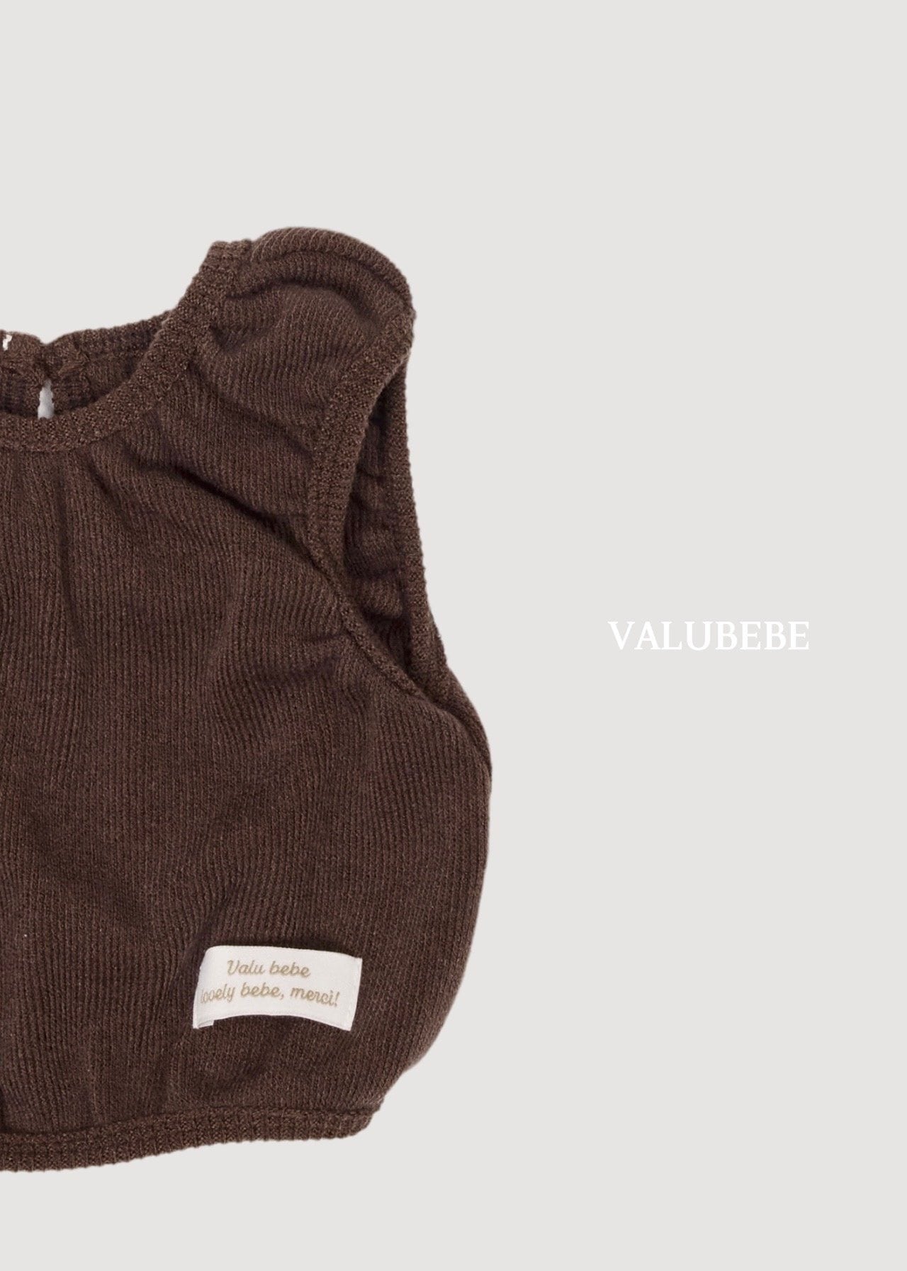 送料無料【予約】/ オーロラパフベスト /valubebe