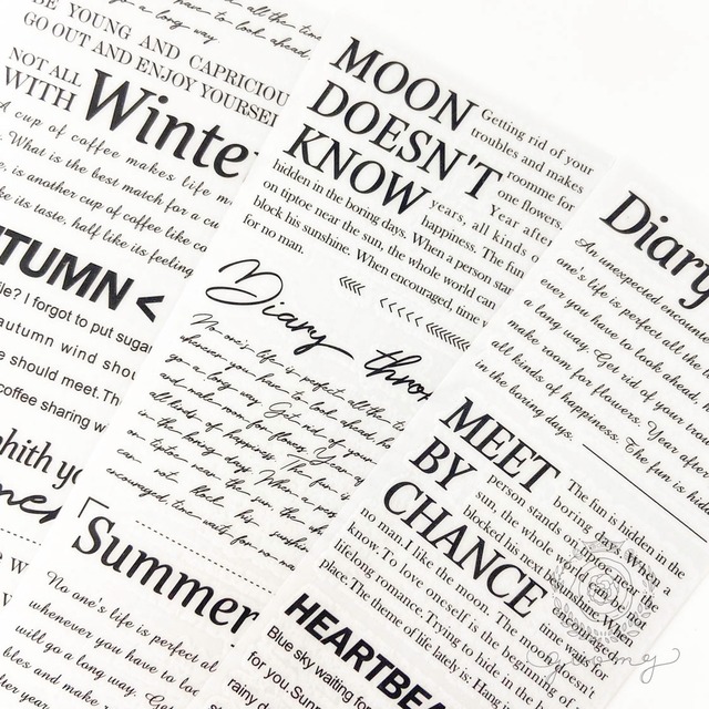 英字転写シールシート 2 <S739>