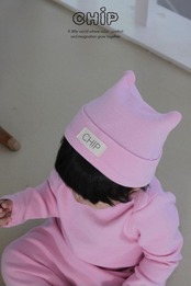 チップ / CHIP / にゃんにゃんボンネット / 韓国子供服 / キッズ / 26winter〖取寄〗*FREE*