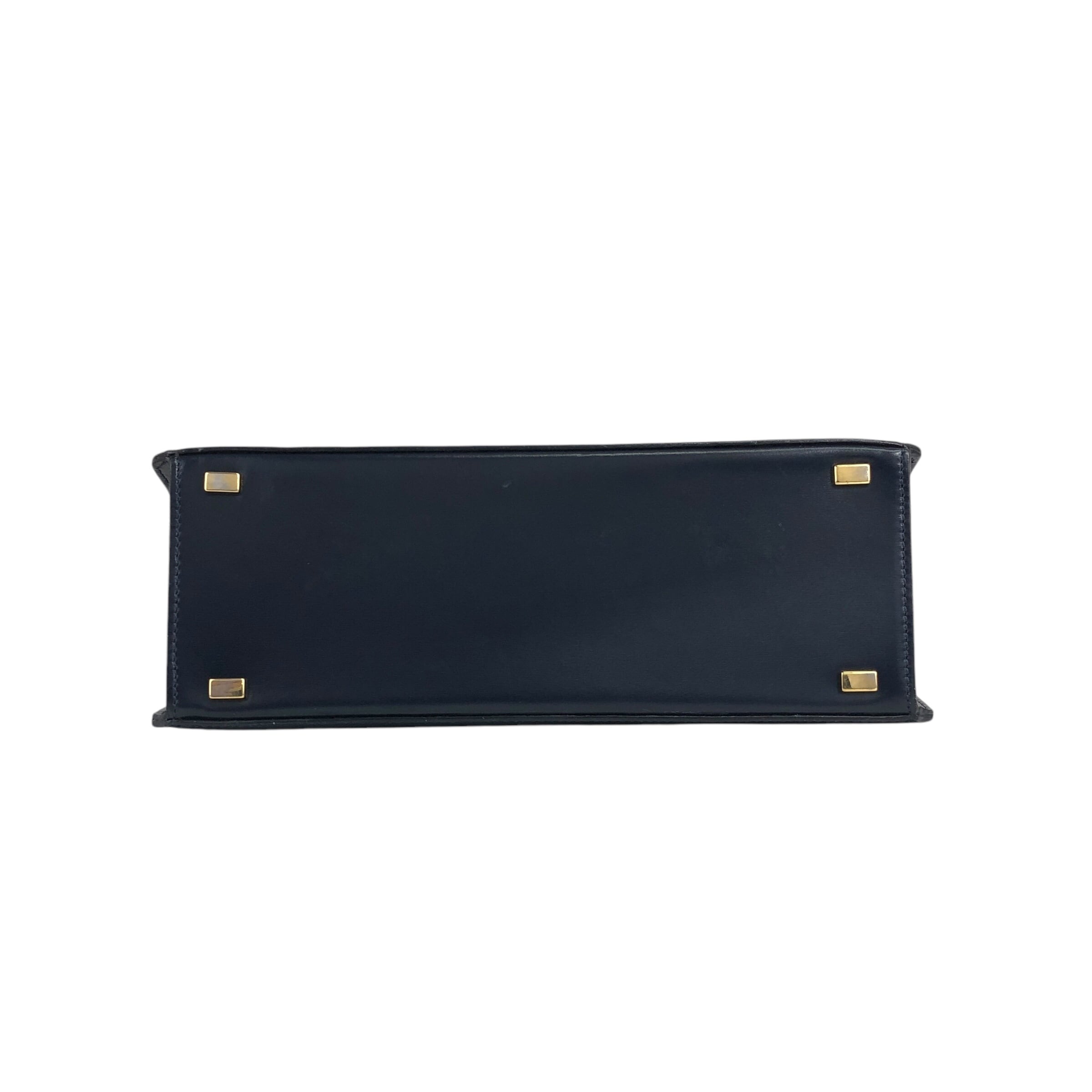 CELINE セリーヌ ハンドバッグ ネイビー スターボール レザー vintage