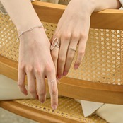 silver925 heart ring R229