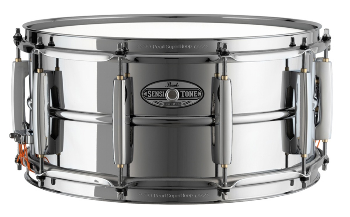Pearl SensiTone Heritage Alloy Steel Snare 14 × 6.5 STH1465S 