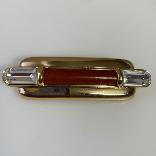 ORENA PARIS ゴールド　カラー　ブローチ