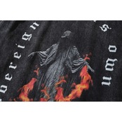 VINTAGE 火の聖母 ロングTシャツ T319