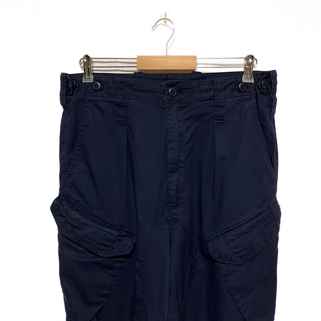 良品 イギリス軍 ロイヤルネイビー 後期 カーゴパンツ W35 海軍 