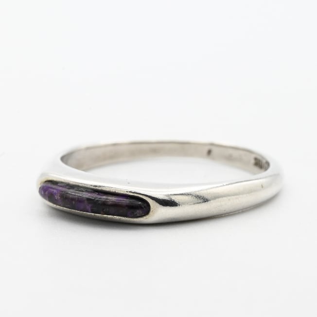 Amethyst Top Accent Ring By Carolyn Pollack #20.5 / USA