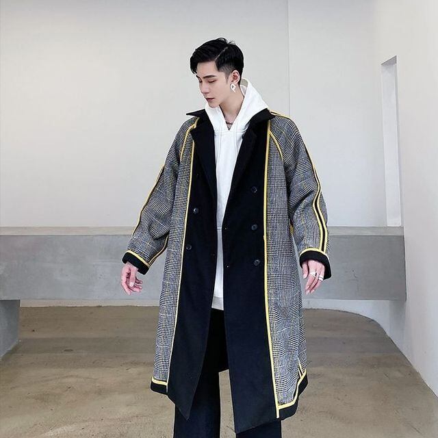 予約販売】ロングコート チェスターコート リバーシブル アウター