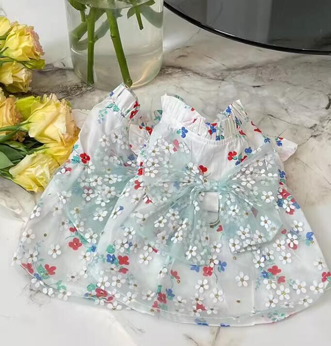 《予約》№3101996 スケルトンフラワーワンピース