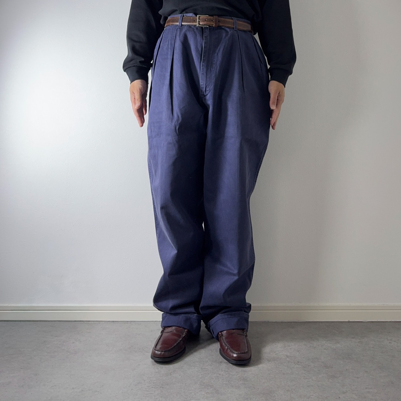 90s 初期型 USA製 Polo by Ralph Lauren POLO CHINO W35.5L34相当 古着 - 14