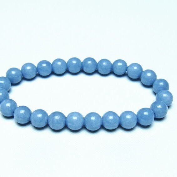 エンジェライト ブレスレット 8mm 一点物 メール便可 111-49534