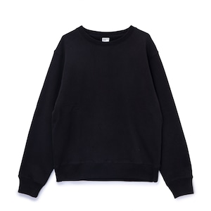 15oz Garment Dye Crew Neck Sweat <Black>