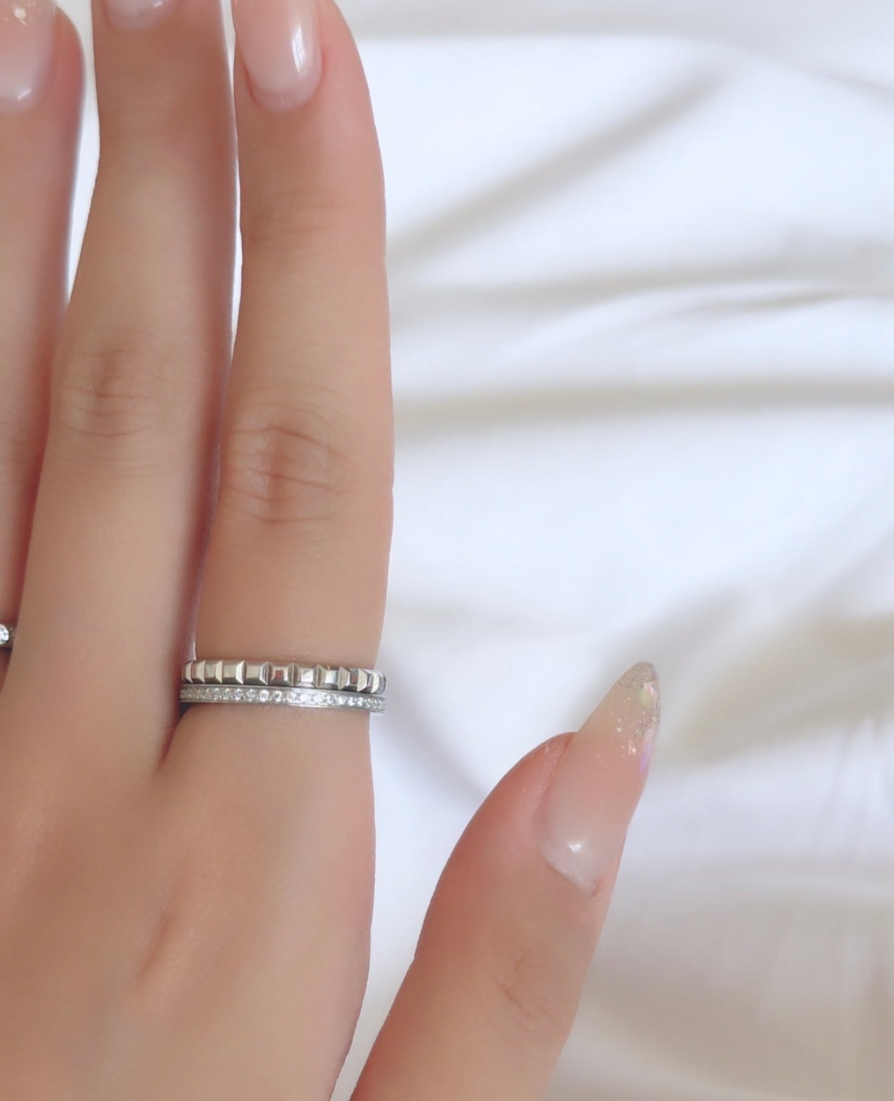 cube zirconia ring | SASSY ANGEL