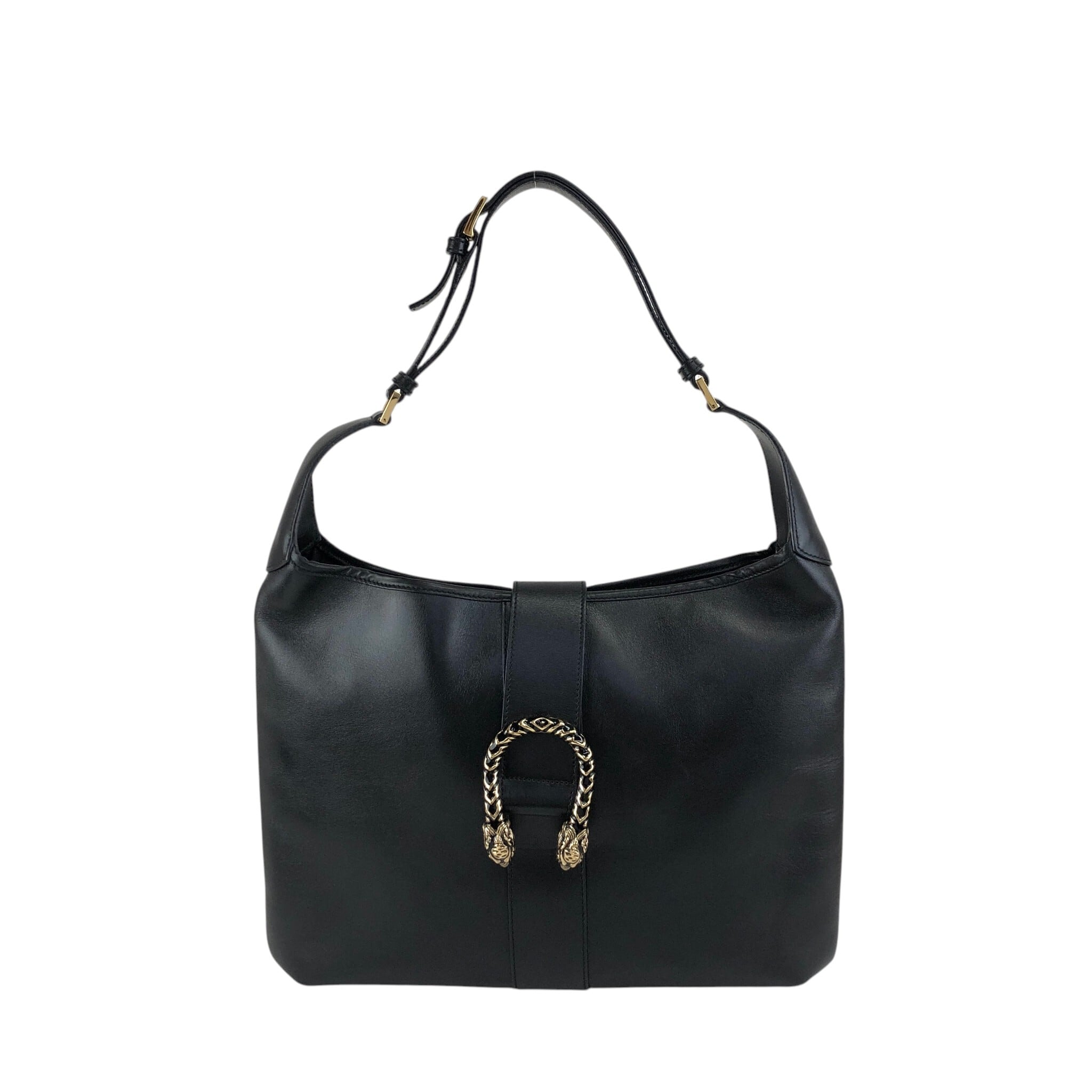 GUCCI グッチ デュオ二ソス ショルダーバッグ ブラック スネーク