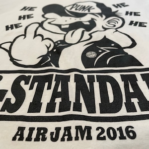【Hi-STANDARD】AIRJAM 2016 Tシャツ ハイスタ ハイスタンダード バンドTシャツ XL イラスト 古着