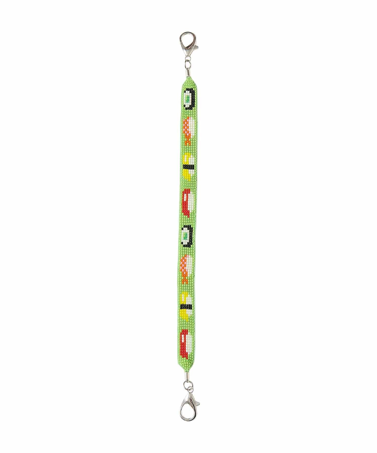 ビーズハンドストラップ スシGR (4573619384039) | AND PACKABLE