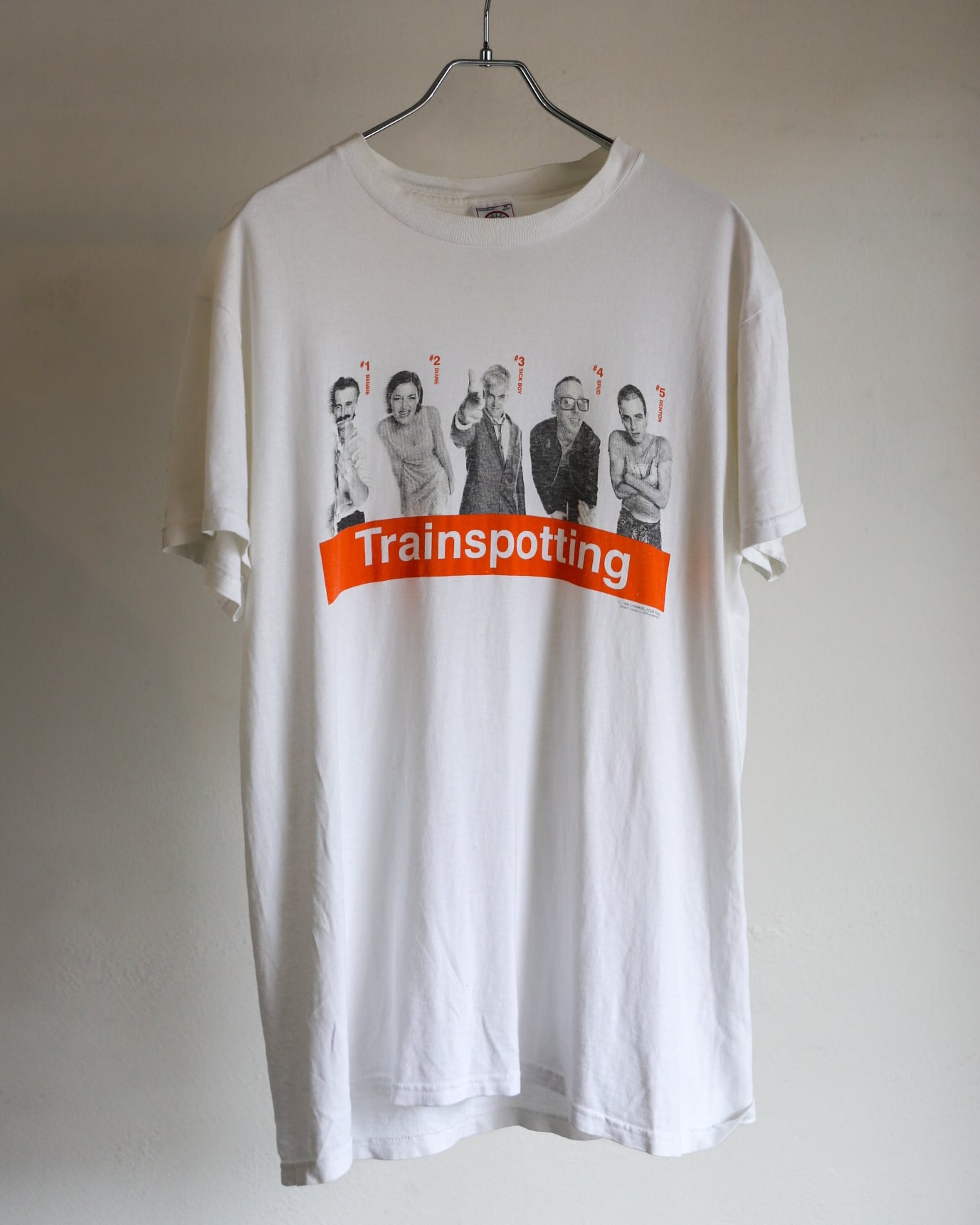 極美品】Trainspotting vintage movie Tee official made in USA